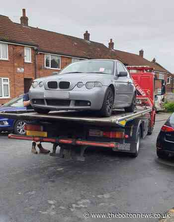 Car seized after causing obstruction in Johnson Fold