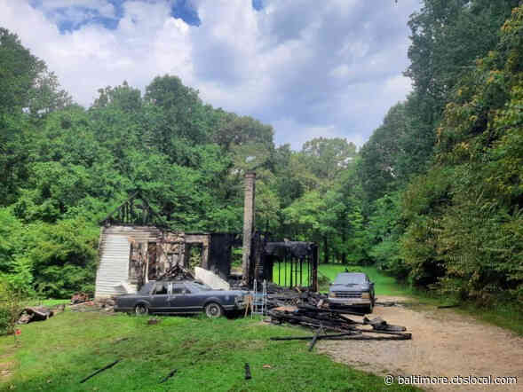 Man’s Body Found In Burned Home In Calvert County, Fire Marshal’s Office Says