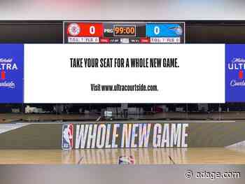 When the NBA restarts in Orlando, live screens of fans will replace empty seats