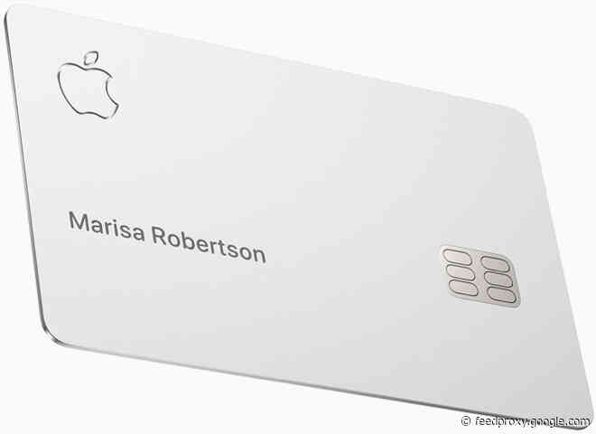 Apple Card starts credit file reporting to Experian