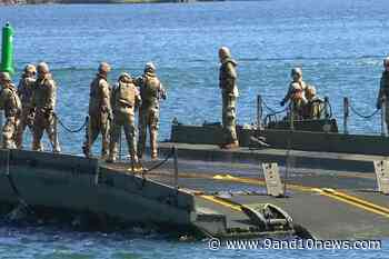 Michigan National Guard Training on St. Mary's River in Sault Ste. Marie - 9&10 News