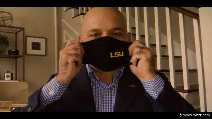 LSU providing face masks to everyone on campus to encourage compliance