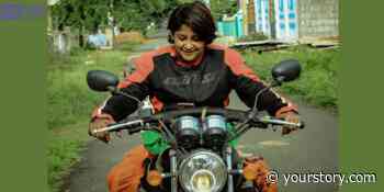 This woman biker-entrepreneur with 40 pc hearing ability aspires to zoom around the globe on her motorcycle - YourStory