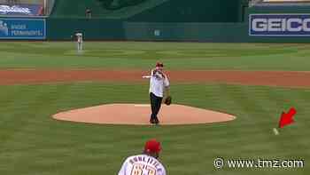 Dr. Anthony Fauci's Ceremonial 1st Pitch Social Distances From Strike Zone