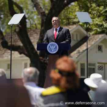 With Cold War Language, Pompeo Defines Trump’s Plan for ‘Totalitarian’ China