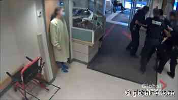 Video shows Samwel Uko escorted out of Regina General Hospital hours before death
