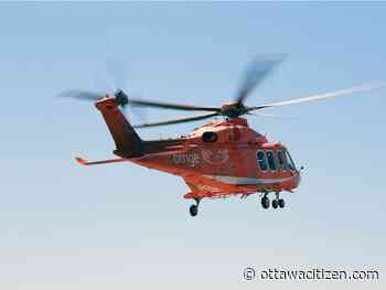Teen who fell down 20-ft. cliff rushed by air ambulance to CHEO
