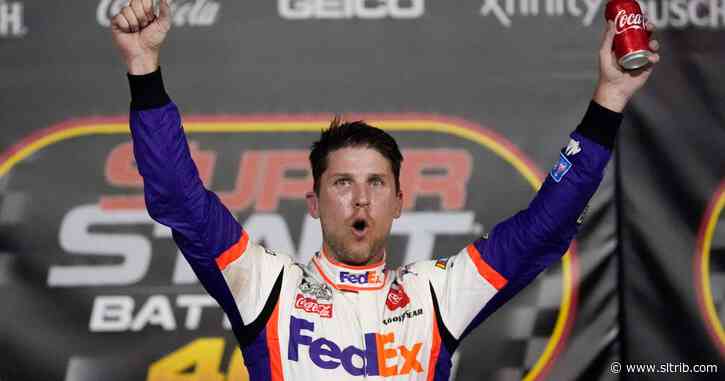 Denny Hamlin races to his fifth NASCAR Cup victory of season