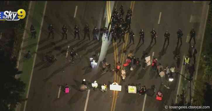 Protesters Demonstrating For Educational Equity Arrested In Beverly Hills