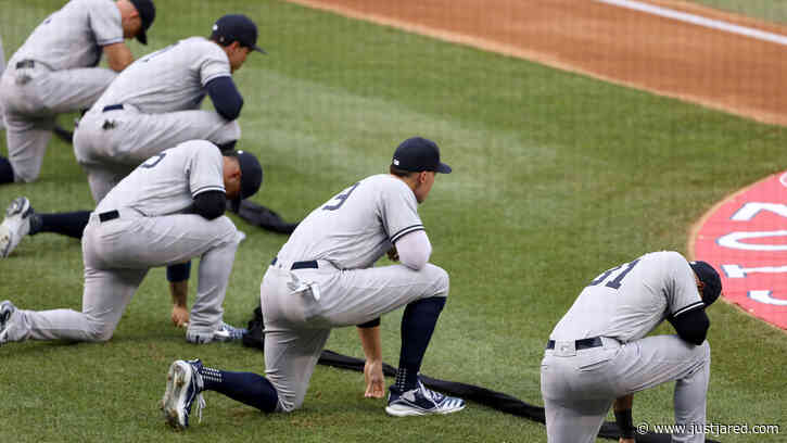 Yankees & Nationals Players Kneel Together in Solidarity of Black Lives Matter Movement (Video)
