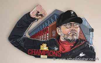 St Helens artist's tribute to Liverpool and their manager Jürgen Klopp - St Helens Star