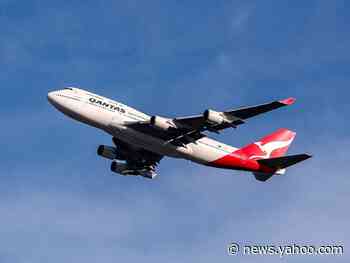 Qantas just retired the iconic Boeing 747 with a commemorative last flight flown by the airline's first female captain who drew a kangaroo in the sky