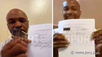 Mike Tyson Signed Roy Jones Jr. Fight Contract While Smokin' a Joint
