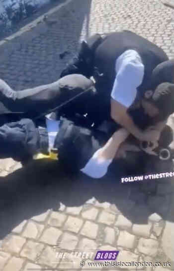 Police say viral video of black man arrest in Wembley is selective