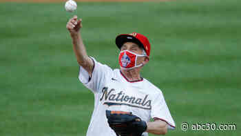 On opening day, amid pandemic, Fauci throws 1st pitch for Washington Nationals