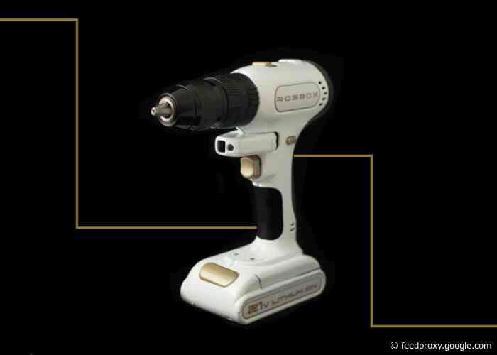 xDrill cordless 21volt touchscreen electric drill features laser measuring, digital leveling, intelligent speed control and more