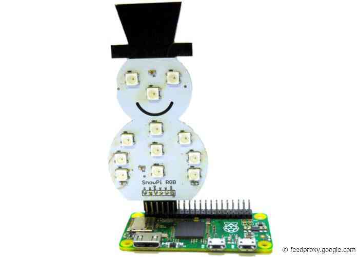 Raspberry Pi micro:bit SnowPi RGB add-on hits Kickstarter