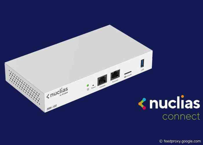 D-Link Nuclias Connect private cloud management solution introduced