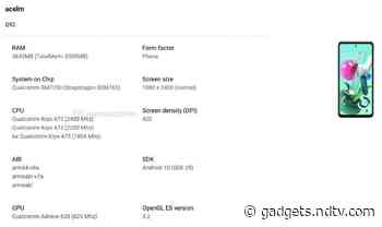 LG Q92 With Snapdragon 765G Spotted on Google Play Console, Pops Up on Bluetooth SIG as Well