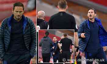 Chelsea boss Frank Lampard hits out at Liverpool's coaching staff for their behaviour after loss - Daily Mail