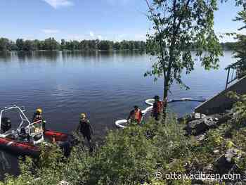 Firefighters working to contain fuel leak in Ottawa River near Ogilvie Road