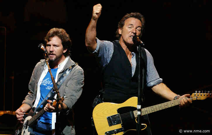Eddie Vedder recalls “gem of advice” offered by Bruce Springsteen