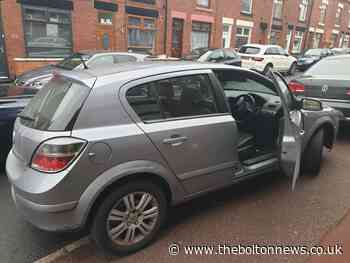 Abandoned car seized after driver escapes from police in Bolton