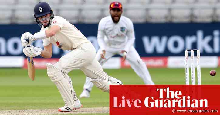 England 258-4 at stumps v West Indies: third Test, day one – live!