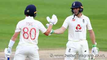 Ollie Pope close to century as England turn the tide against West Indies