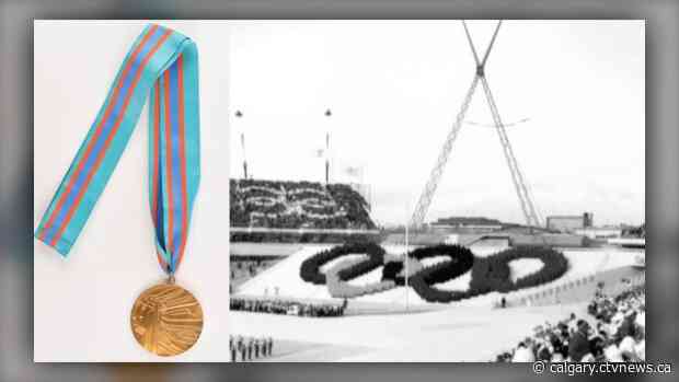 Gold medal from Calgary Winter Olympics sold at auction for more than $15K USD