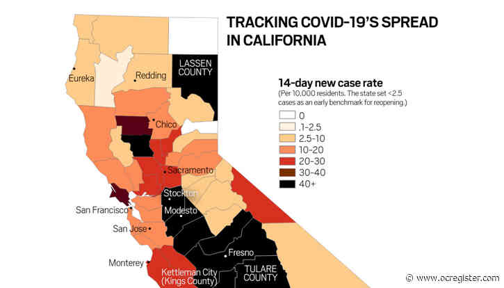 Watch: California coronavirus cases continue spreading at a high rate