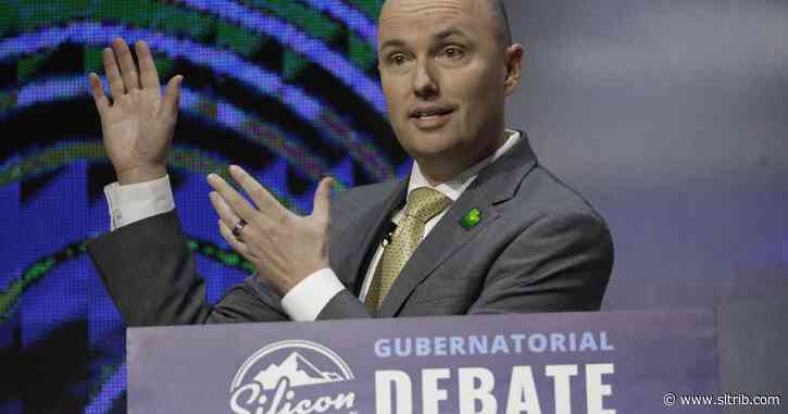 Spencer Cox says it’s too early to debate Democrat Chris Peterson in Utah governor’s race