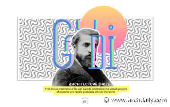 Call for Submissions: Gaudi Architecture Prize - ArchDaily