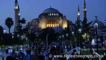 Istanbul’s Hagia Sophia opens as a mosque for Muslim prayers
