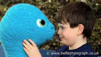 NI schoolboy (10) crochets cuddly toys in lockdown