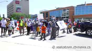 Saskatoon protesters take aim at Ethiopia human rights issues