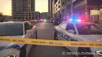 Two suspects sought after shooting and carjacking with child on board in Mississauga