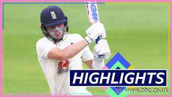 England v West Indies highlights: Ollie Pope and Jos Buttler share unbeaten century stand