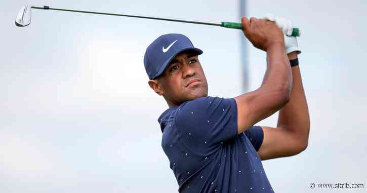 Working with new but familiar caddie, Utahn Tony Finau is one shot off lead in 3M Open