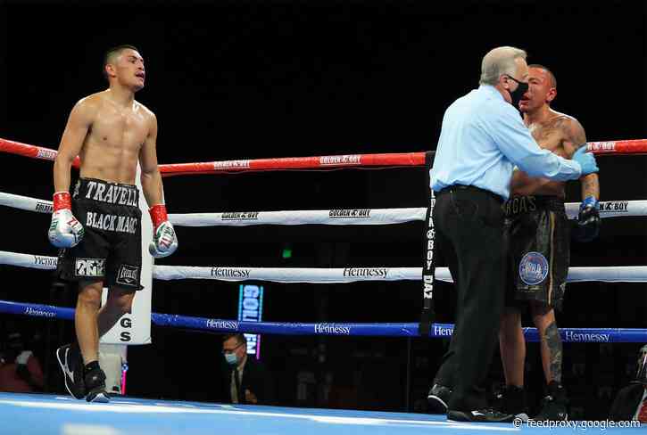 Rising welterweight Vergil Ortiz Jr beats Samuel Vargas