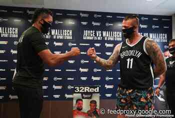 Joyce vs  Wallisch Official BT Sport Weigh In Results