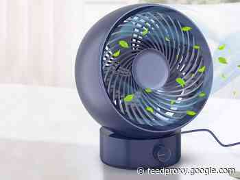 This miniature USB-powered desktop fan is $8     - CNET
