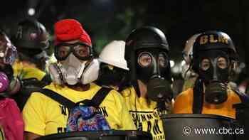 Federal agents use tear gas on Portland protesters