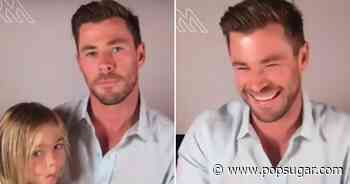 Chris Hemsworth Couldn't Help but Crack a Smile After His 6-Year-Old Crashed His Interview - POPSUGAR