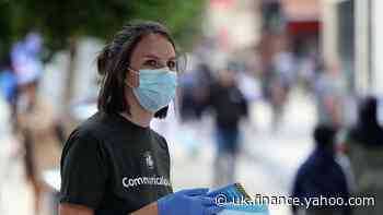 Slight dip in shoppers as face coverings become mandatory in England