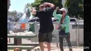 Horrible Woman Maces Couple For Not Wearing Mask While Eating Lunch