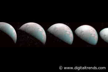 NASA’s Juno spacecraft maps the northern pole of moon Ganymede for first time