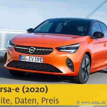 Opel Corsa-e Elektro (2020): Testfahrt, Reichweite, Batterie, Preis - ADAC