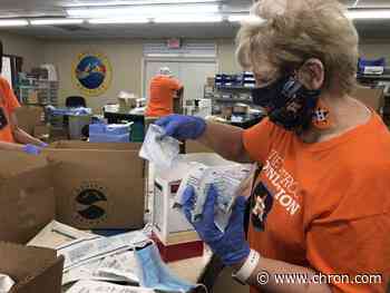 Even on Opening Day, Astros Foundation volunteers show up to Medical Bridges - Chron