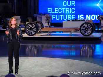 General Motors just teased an electric full-size Chevy pickup truck with 400 miles of range